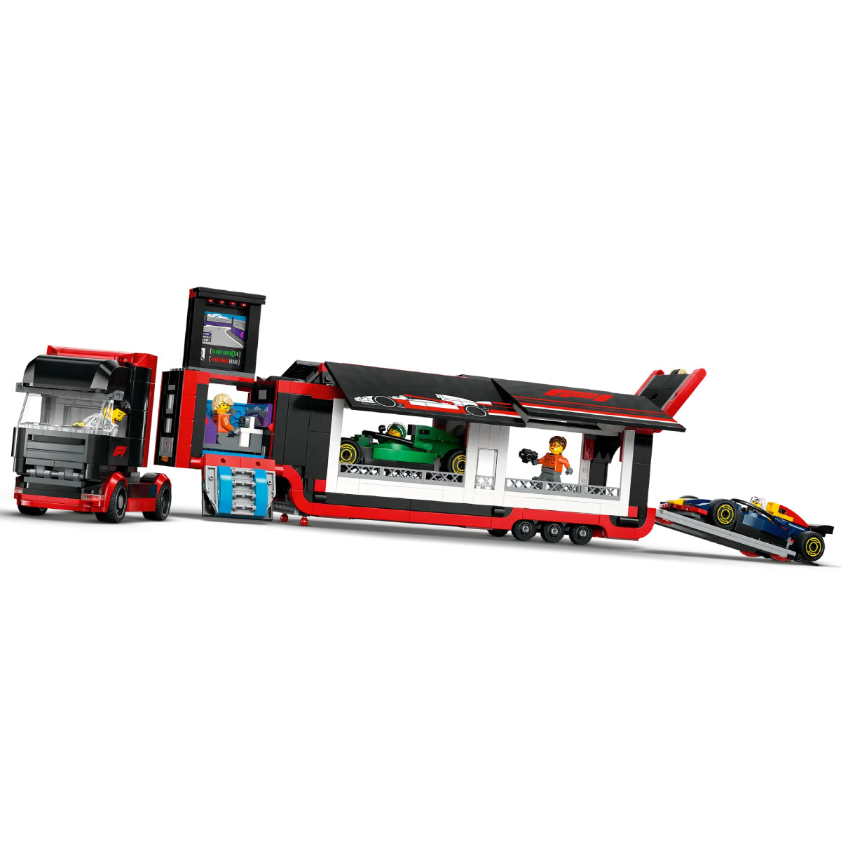 60445 - autotrasportatore f1 con monoposto rb20 e amr24 f1