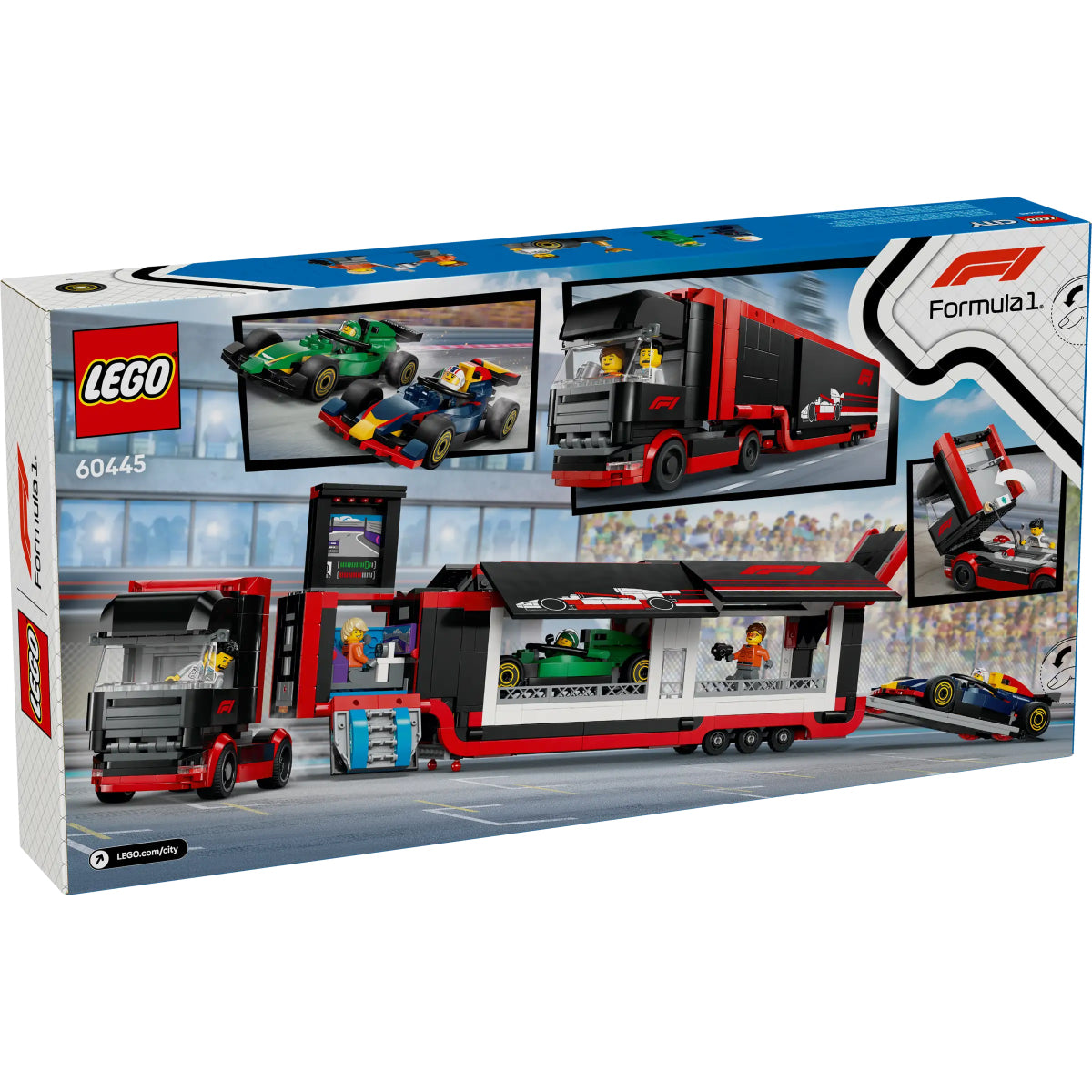 60445 - autotrasportatore f1 con monoposto rb20 e amr24 f1