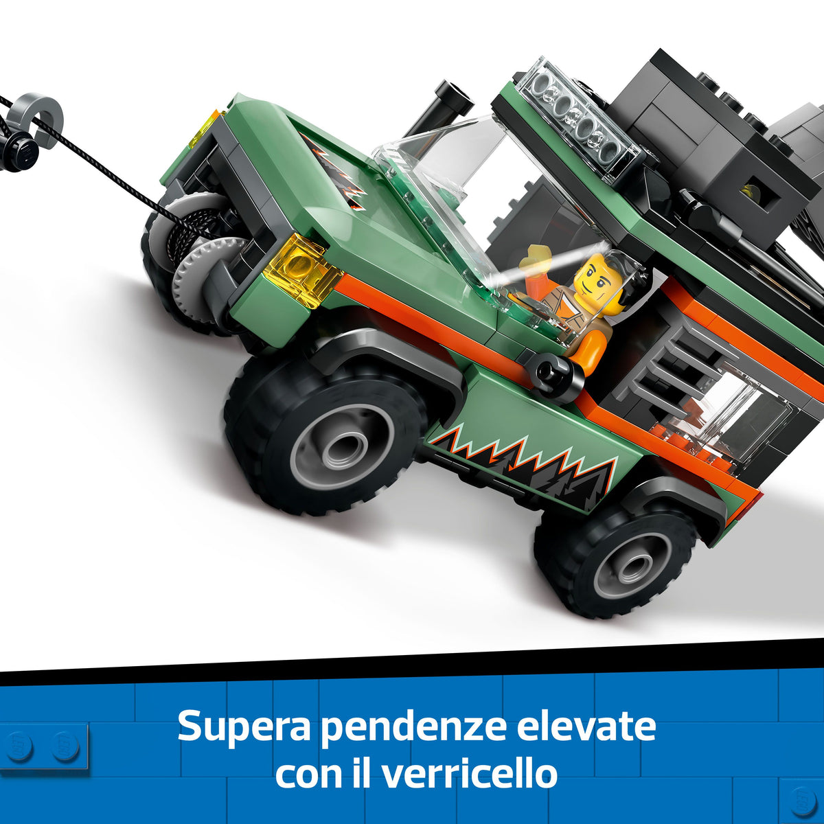 LEGO City 60447 fuoristrada di montagna 4x4