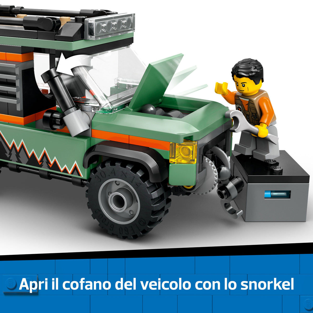 LEGO City 60447 fuoristrada di montagna 4x4