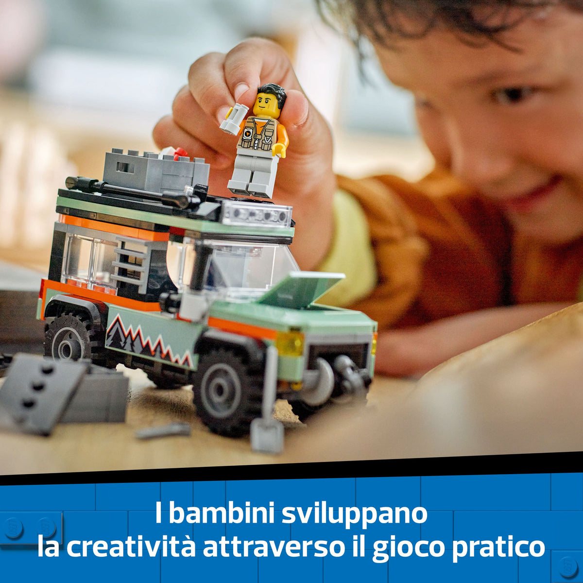 LEGO City 60447 fuoristrada di montagna 4x4