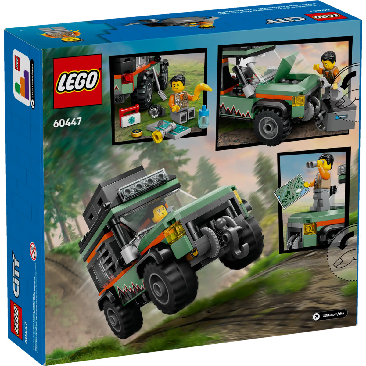 LEGO City 60447 fuoristrada di montagna 4x4