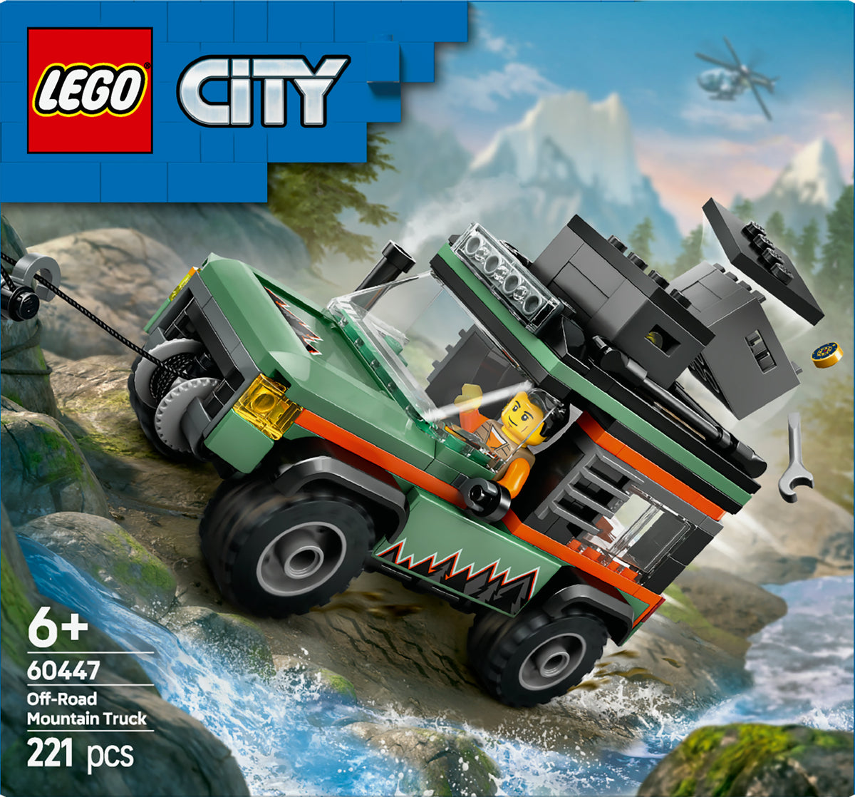 LEGO City 60447 fuoristrada di montagna 4x4