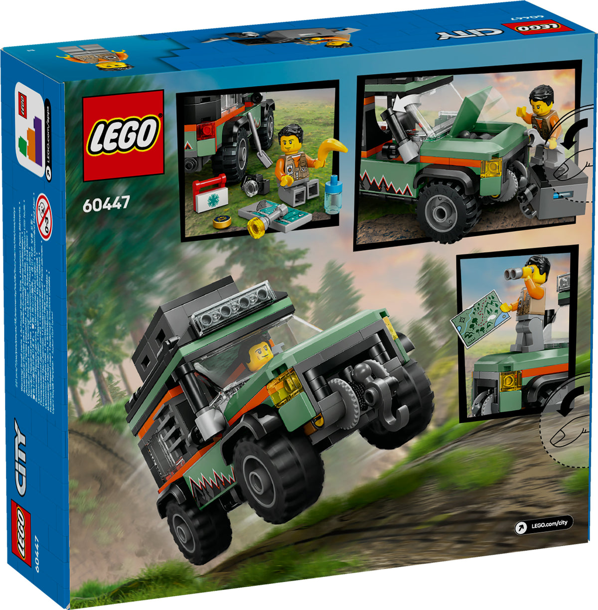 LEGO City 60447 fuoristrada di montagna 4x4
