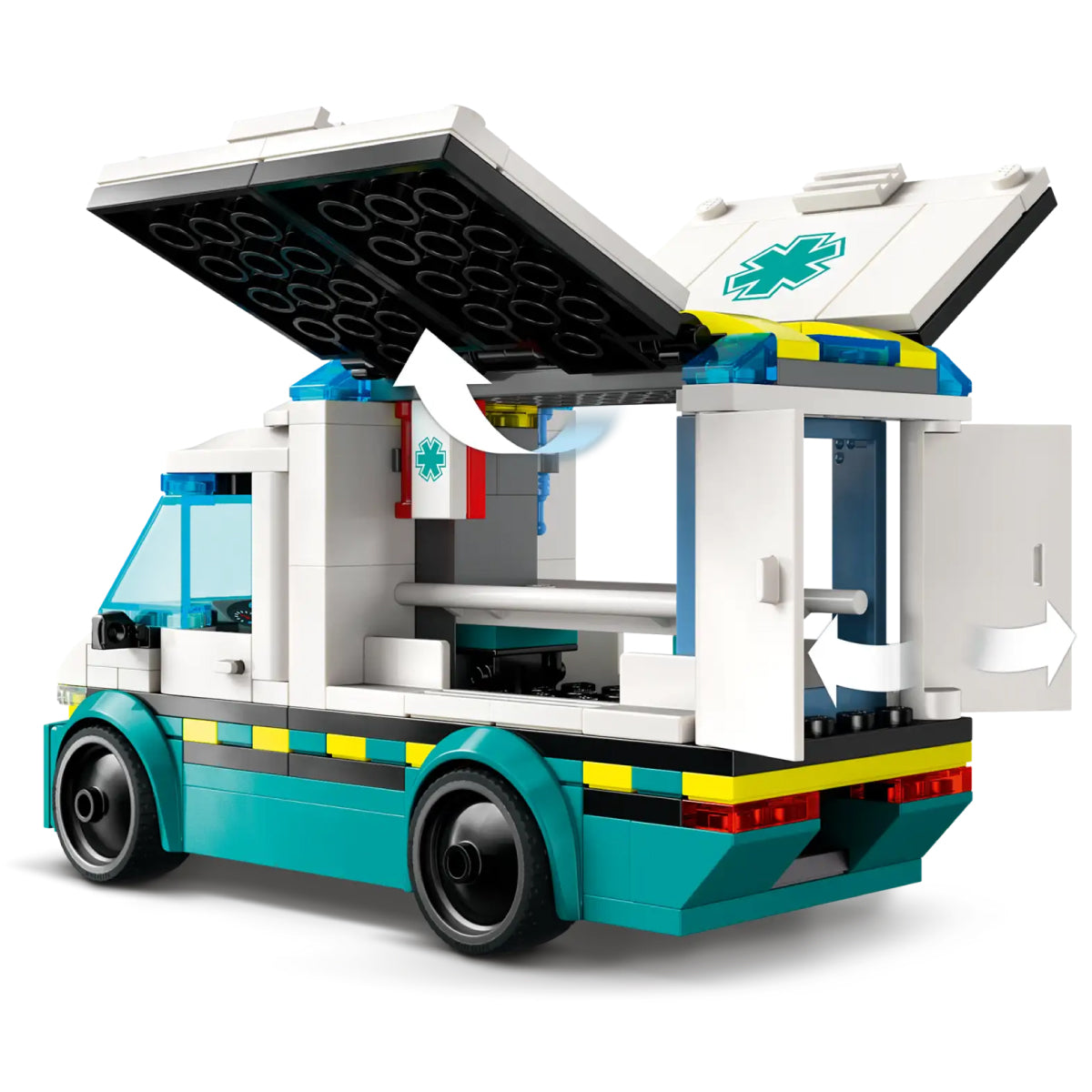 LEGO City 60451 ambulanza di emergenza