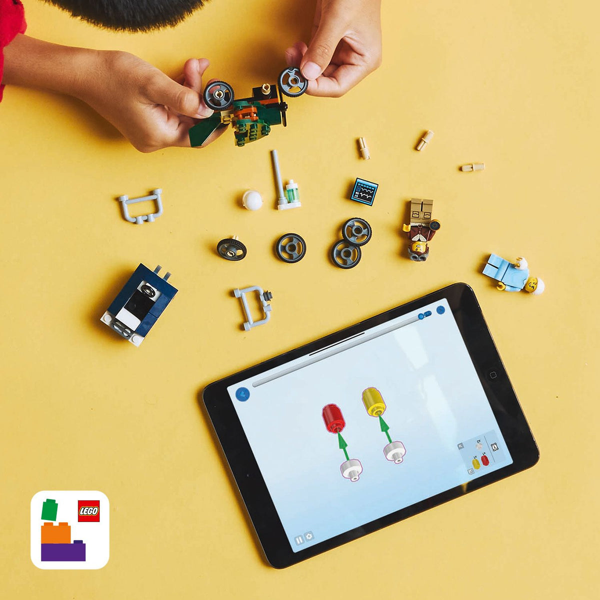 LEGO City 60459 pack veicoli da corsa: aereo contro letto d’ospedale