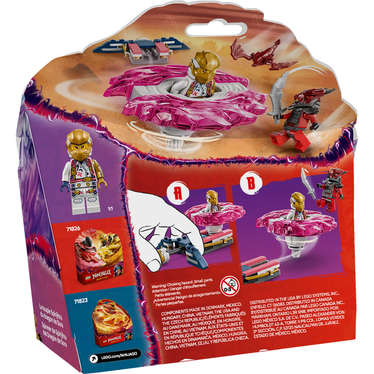 LEGO Ninjago 71824 Spinner del drago Spinjitzu di Sora
