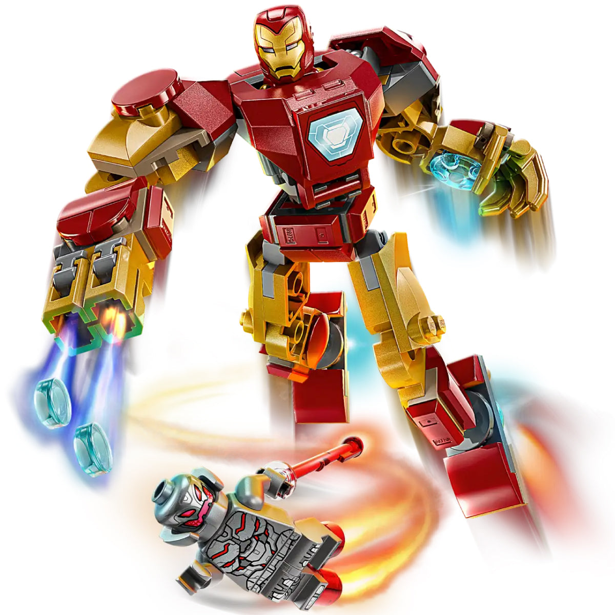 76307 - mech di iron man contro ultron