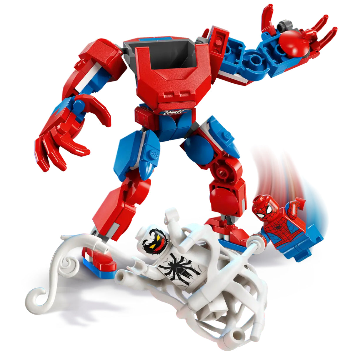 76308 - mech di spider-man contro anti-venom