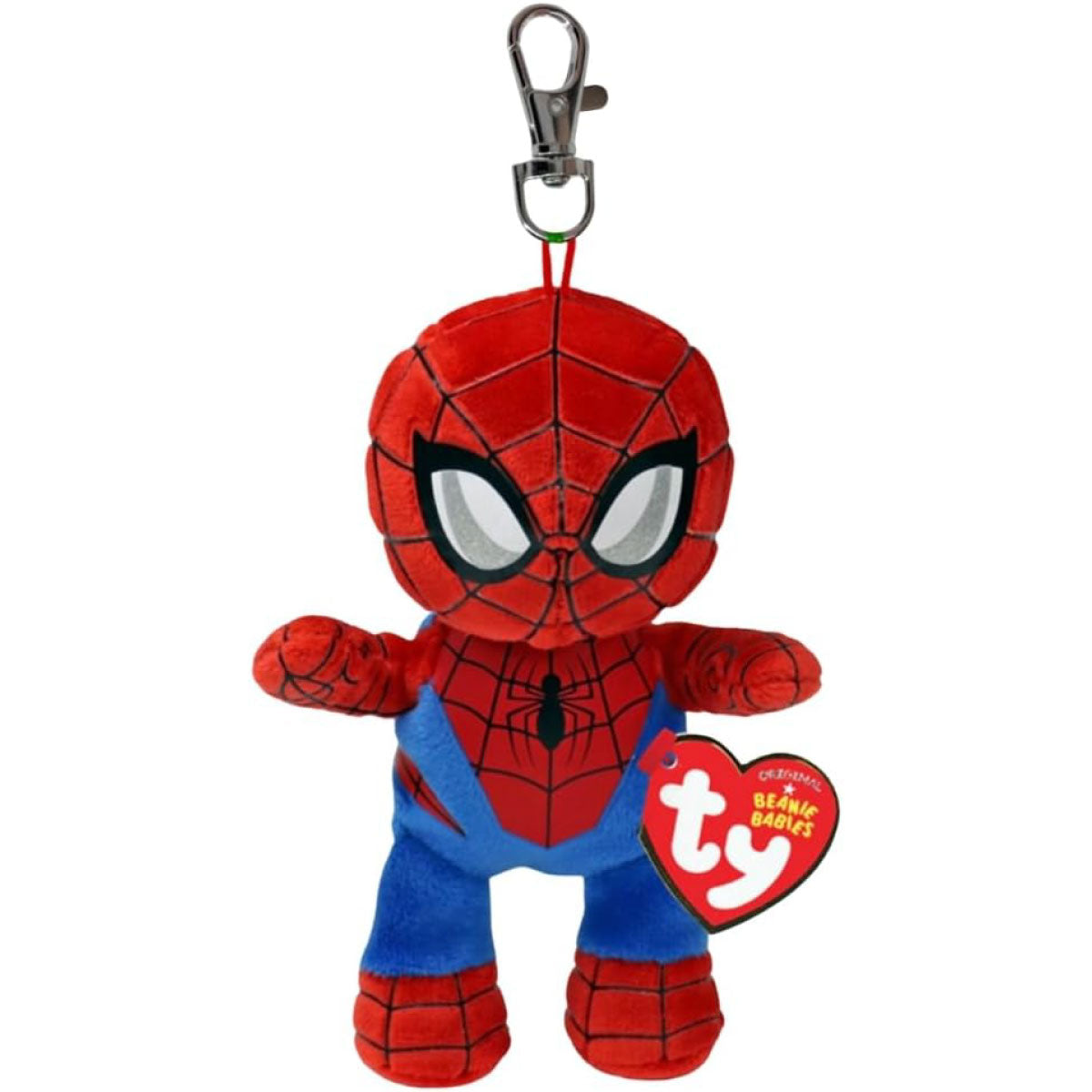 beanie boos clips - spiderman - portachiavi