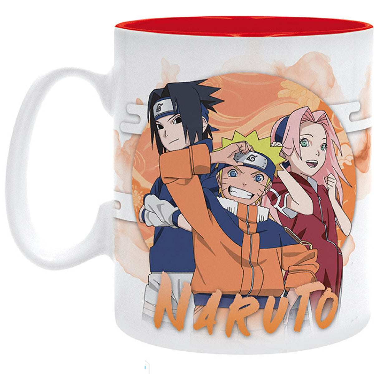naruto shippuden - tazza 460ml - past and present