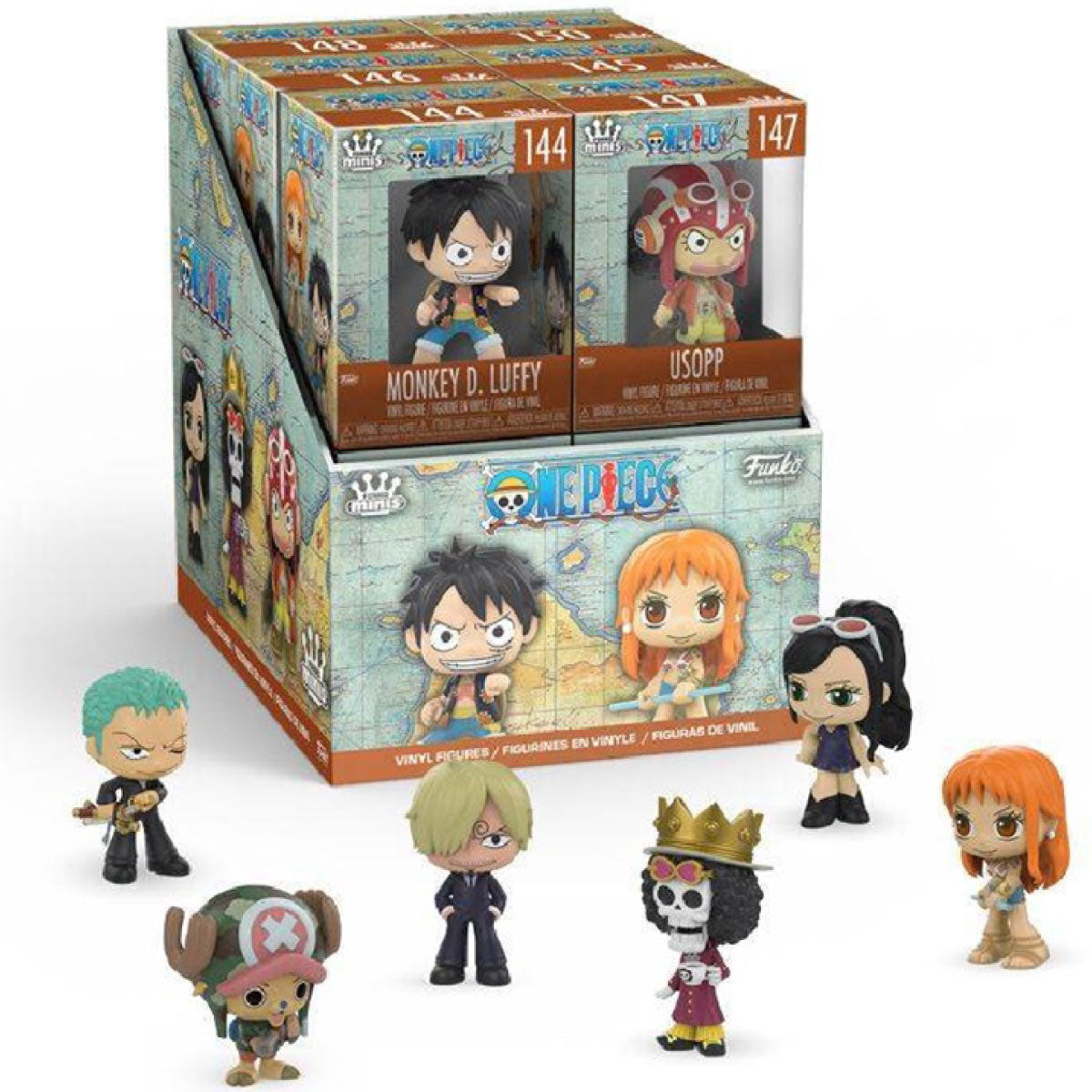 one piece - funko pop! mini - modello assortito