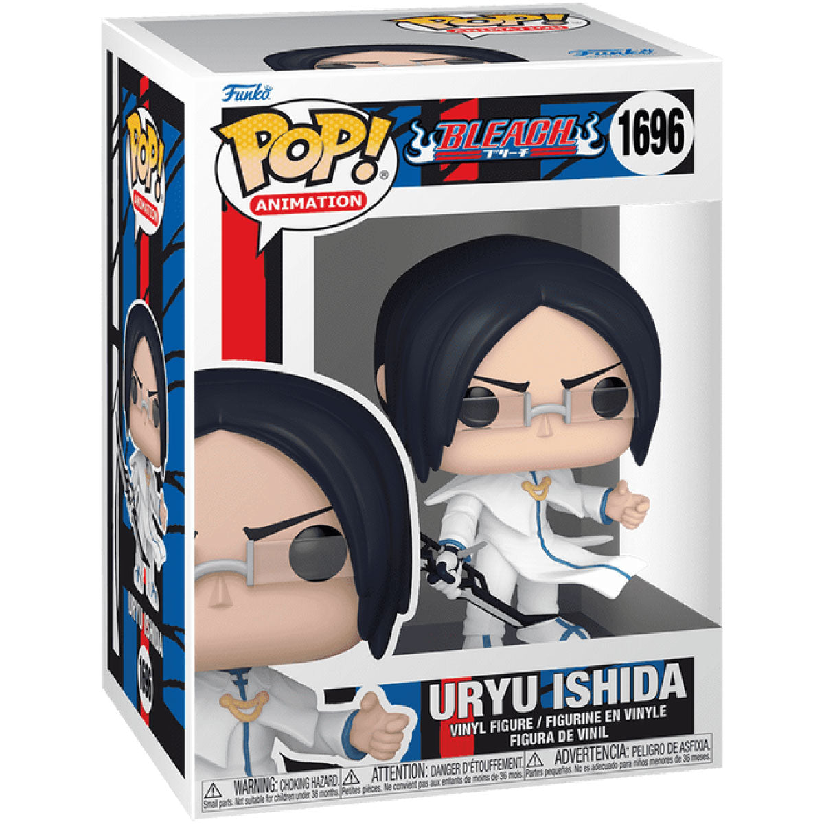 bleach - uryu ishida 9cm - funko pop! 1696