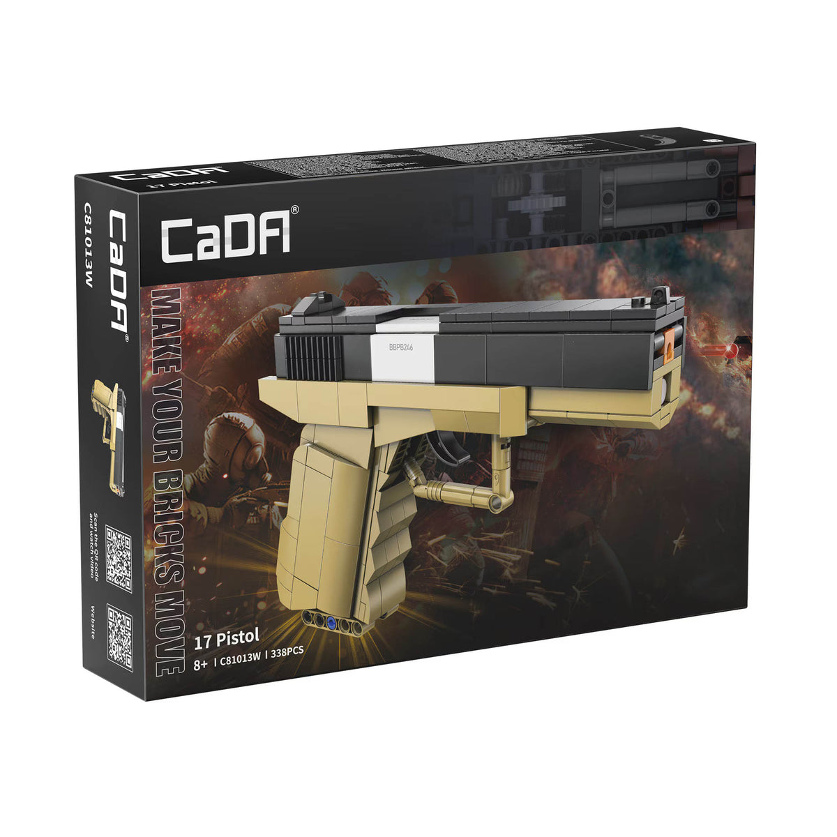 cada - 17 pistol - 338 pz.