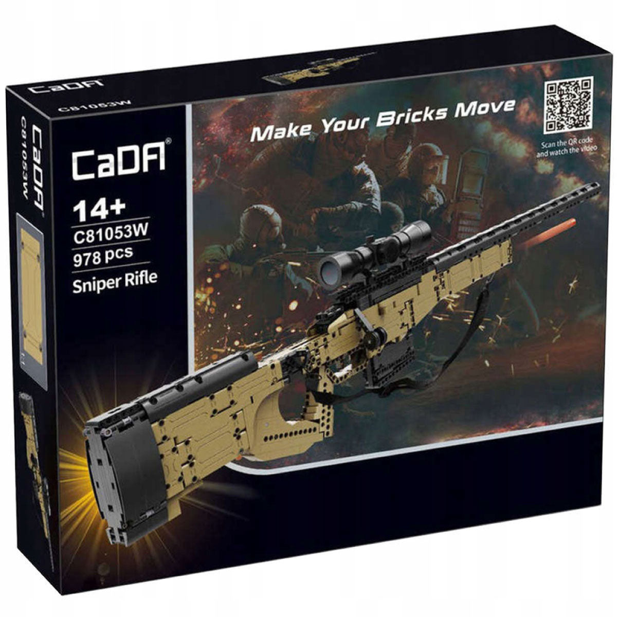 cada - sniper rifle - 978 pz.