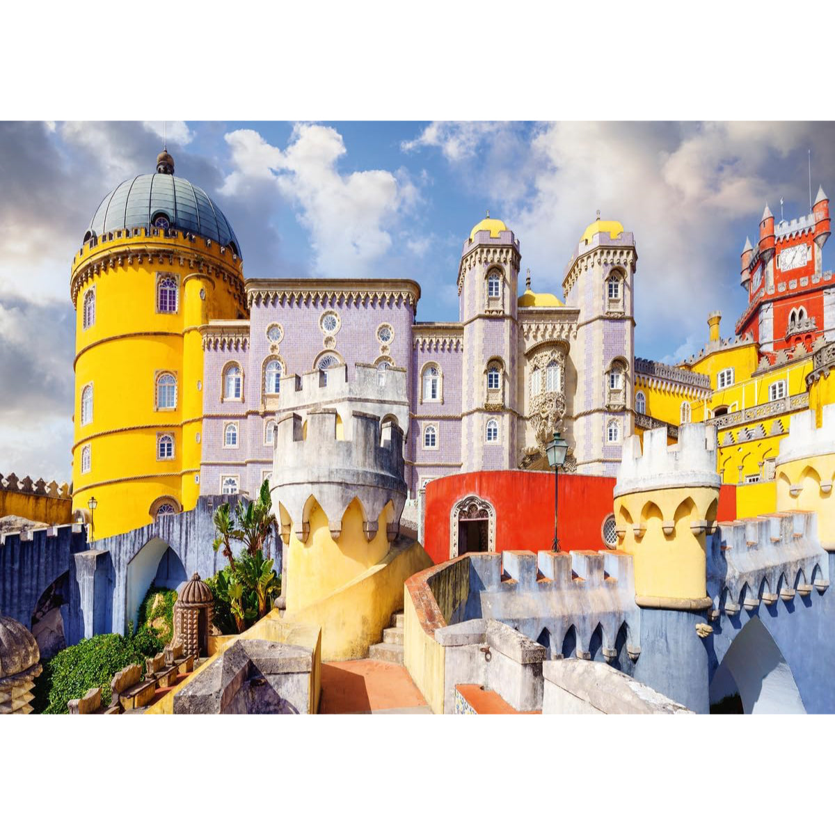 palácio nacional da pena, portogallo - puzzle 1000 pezzi
