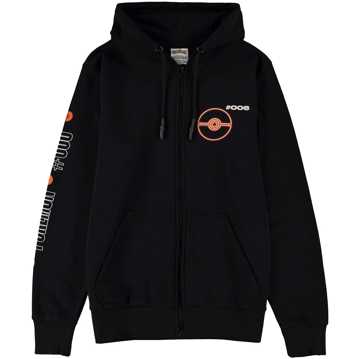 pokémon - charizard men's zipper hoodie - m