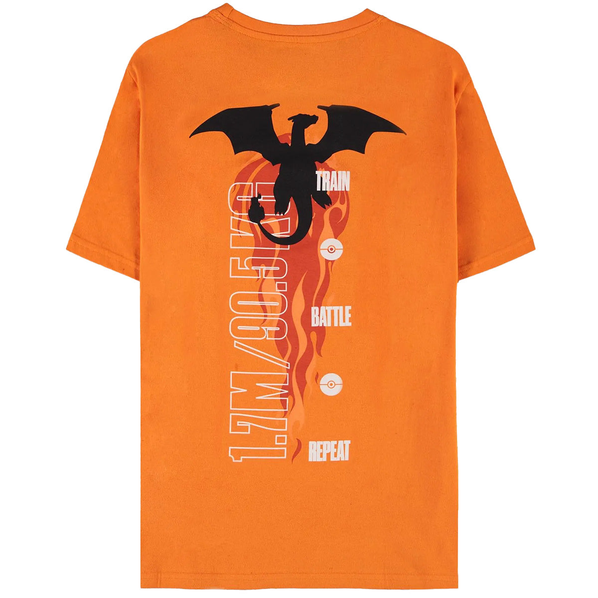 pokémon - charizard - men's short sleeved t-shirt - xl