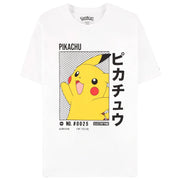 pokémon - pikachu men's short sleeved t-shirt (white) - xl