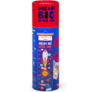 wall-hanging height chart - dream big little one - space