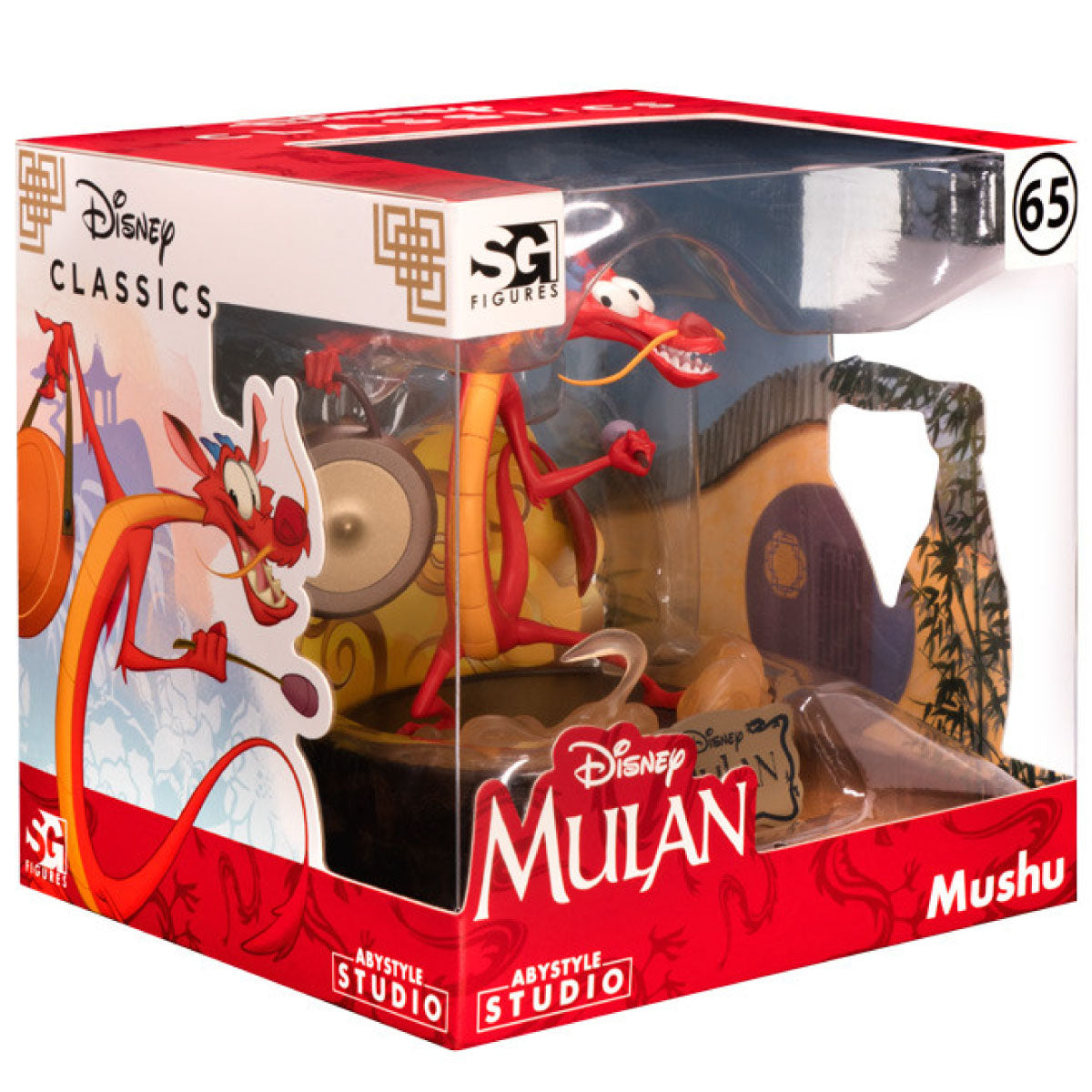 disney: mulan - mushu - statua 11cm