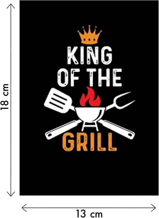 biglietto di auguri - king of the grill - kirigami