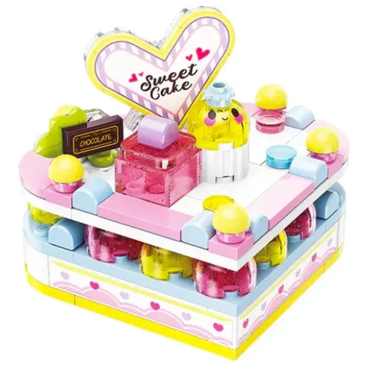 handmade cake - jiggly jello