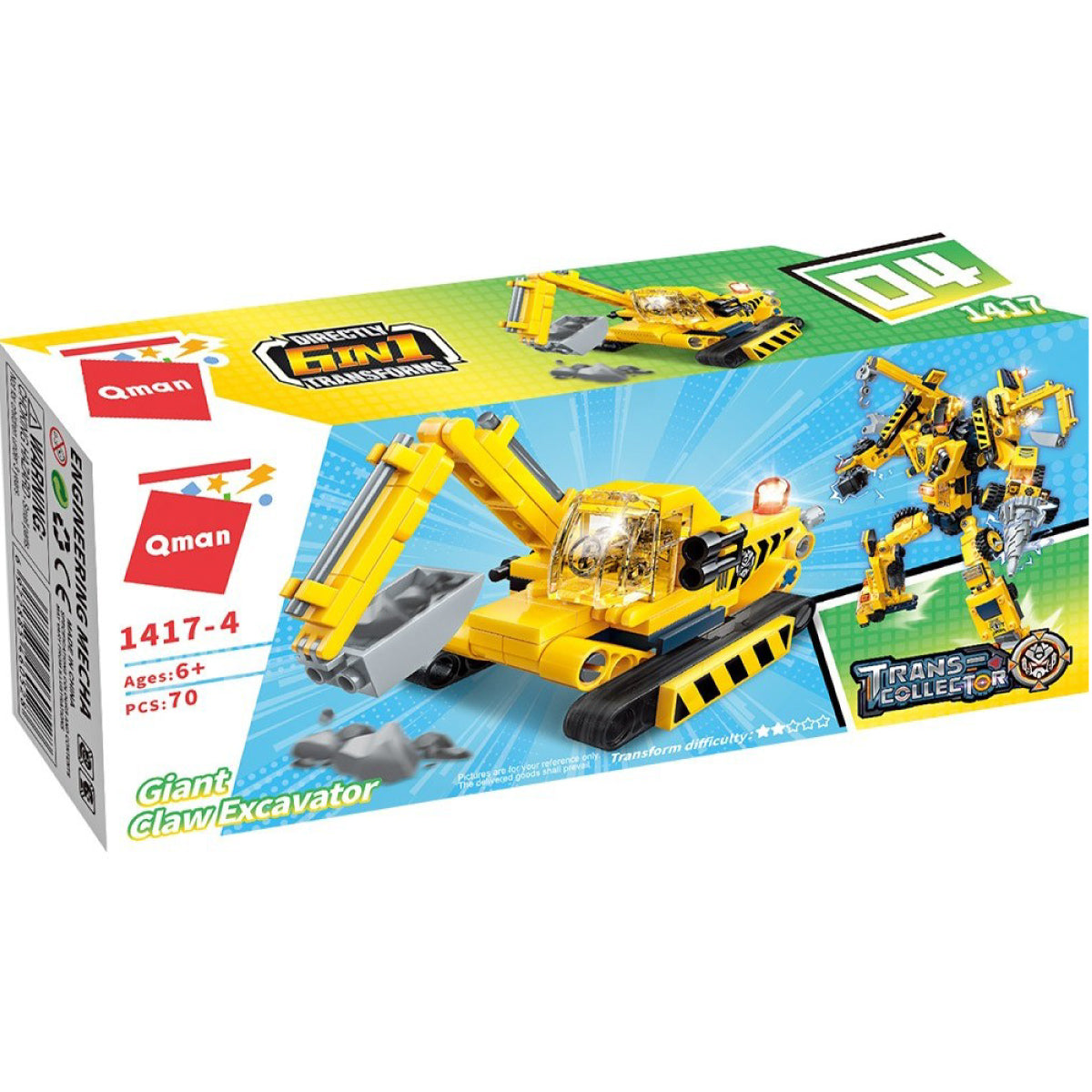 engineering mecha - escavatore da cantiere