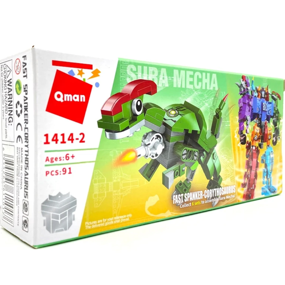 sura mecha - fast spanker – corythosaurus