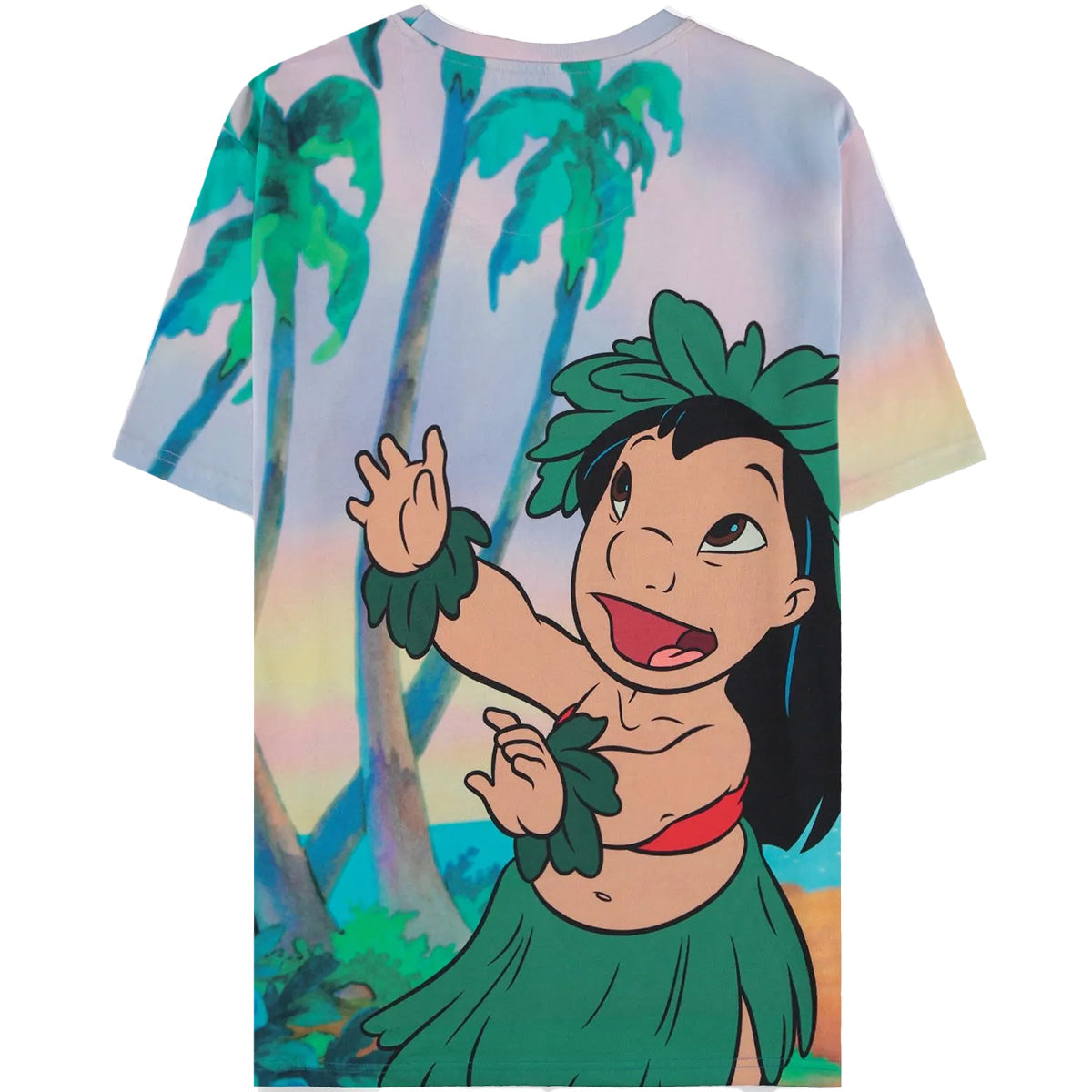 lilo & stitch - aop unisex short sleeved t-shirt - s