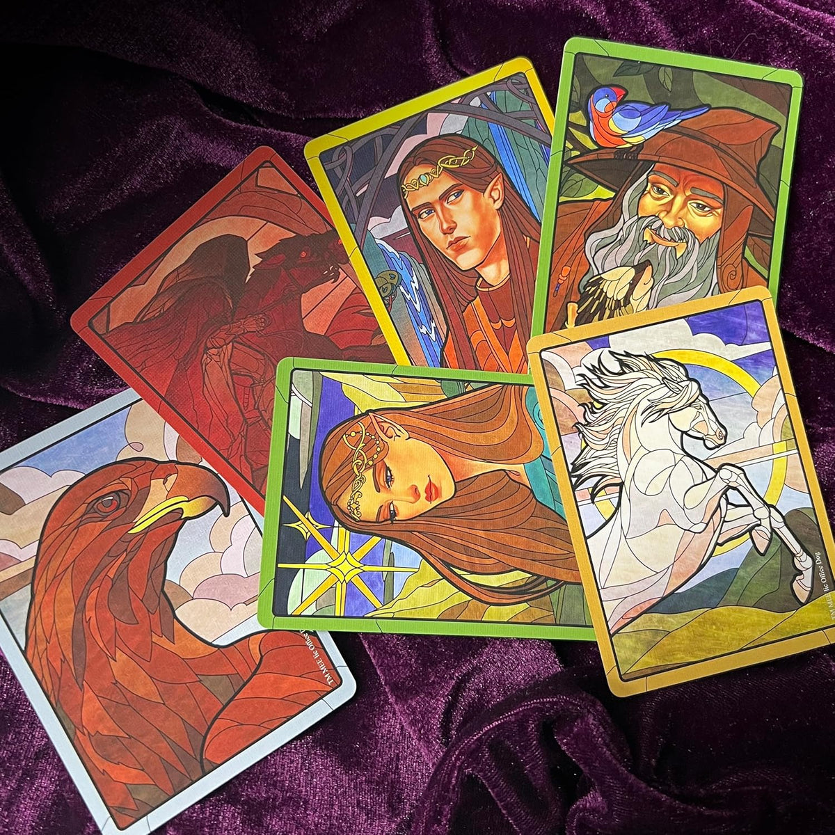 il signore degli anelli - la compagnia dell'anello: trick taking game