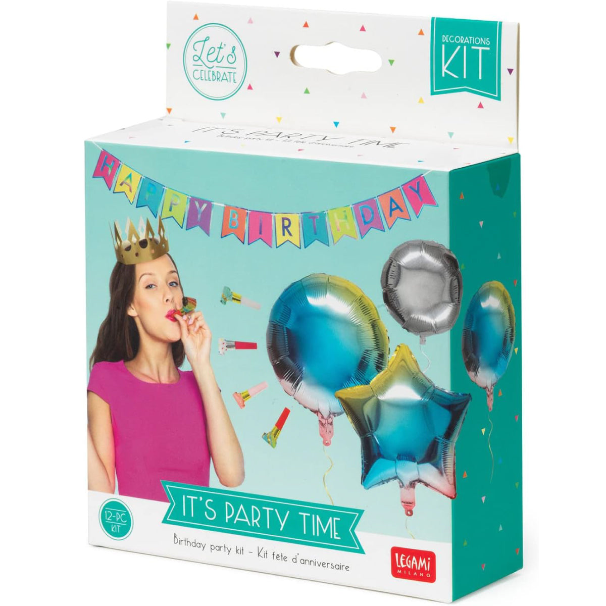 kit festa di compleanno - it's party time