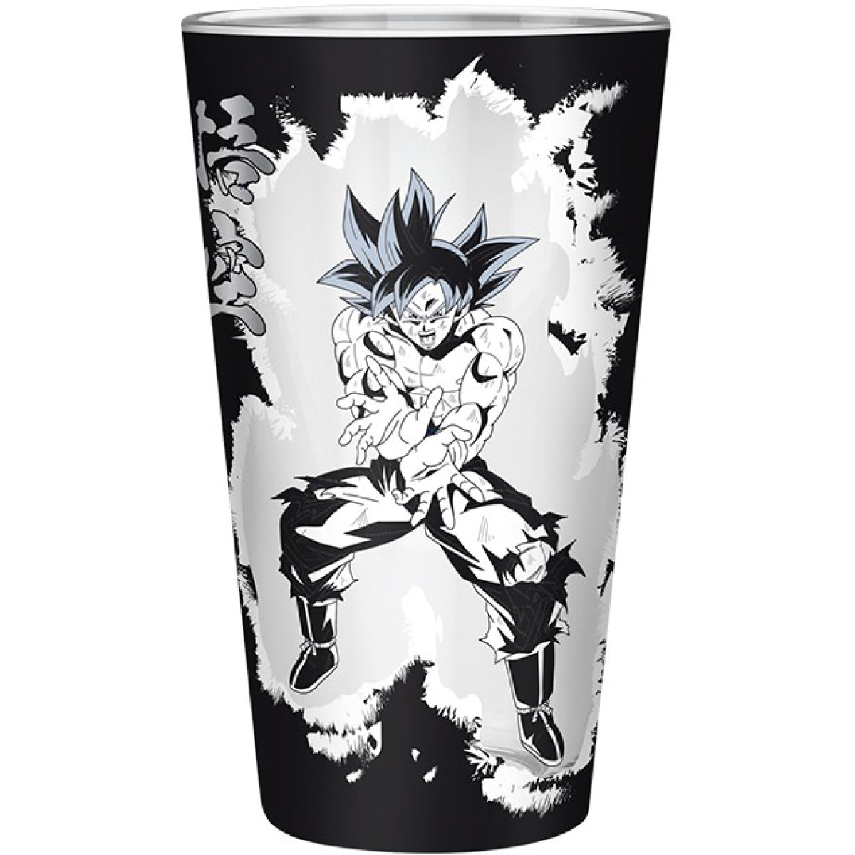 dragon ball super - bicchiere large glass 400ml - goku & vegeta