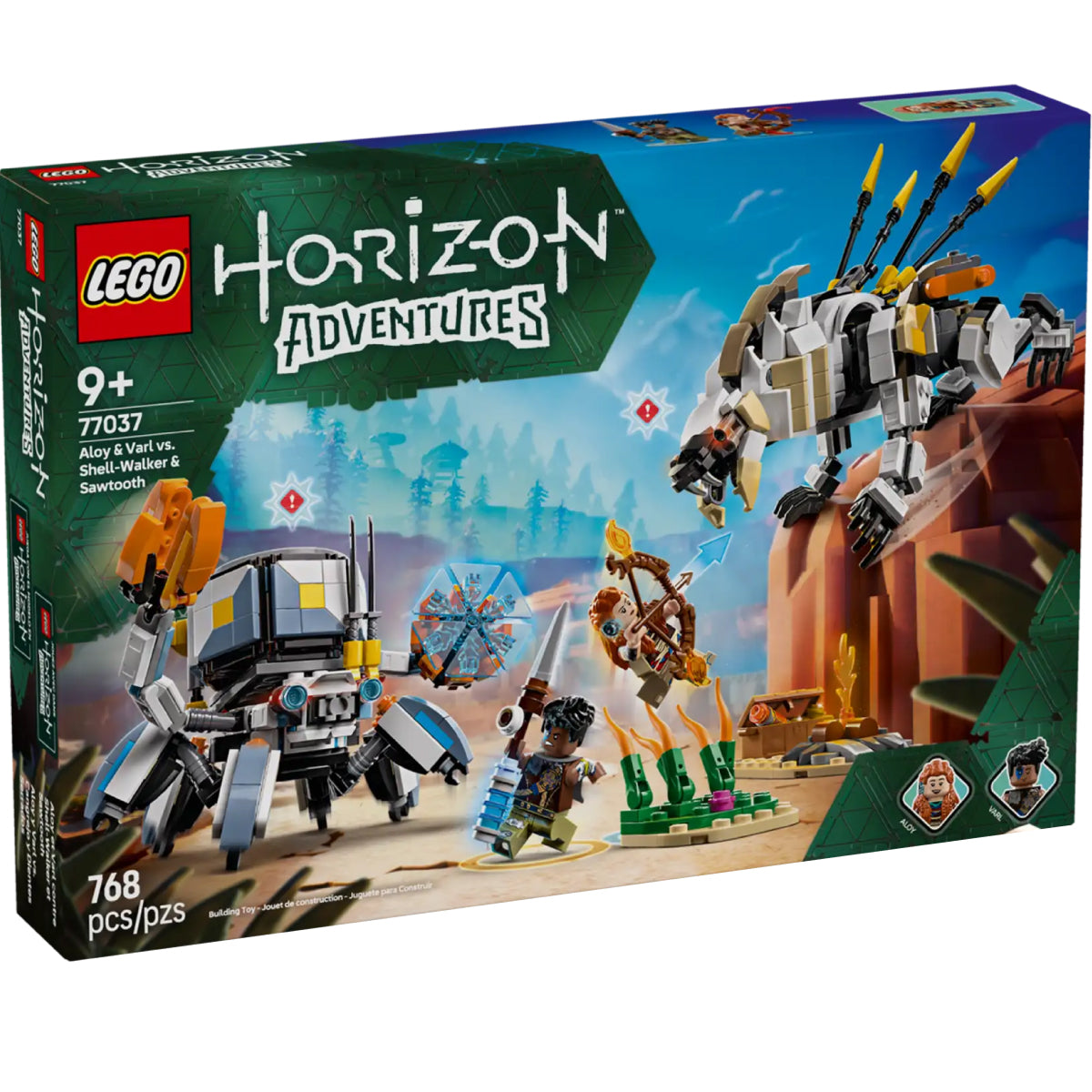 77037 - horizon adventures aloy e varl contro arcapode e secodonte
