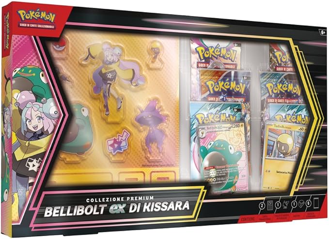 pokémon - collezione premium bellibolt-ex di kissara (ita)
