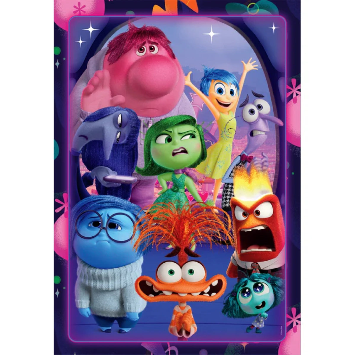 inside out 2 - puzzle 104 pezzi