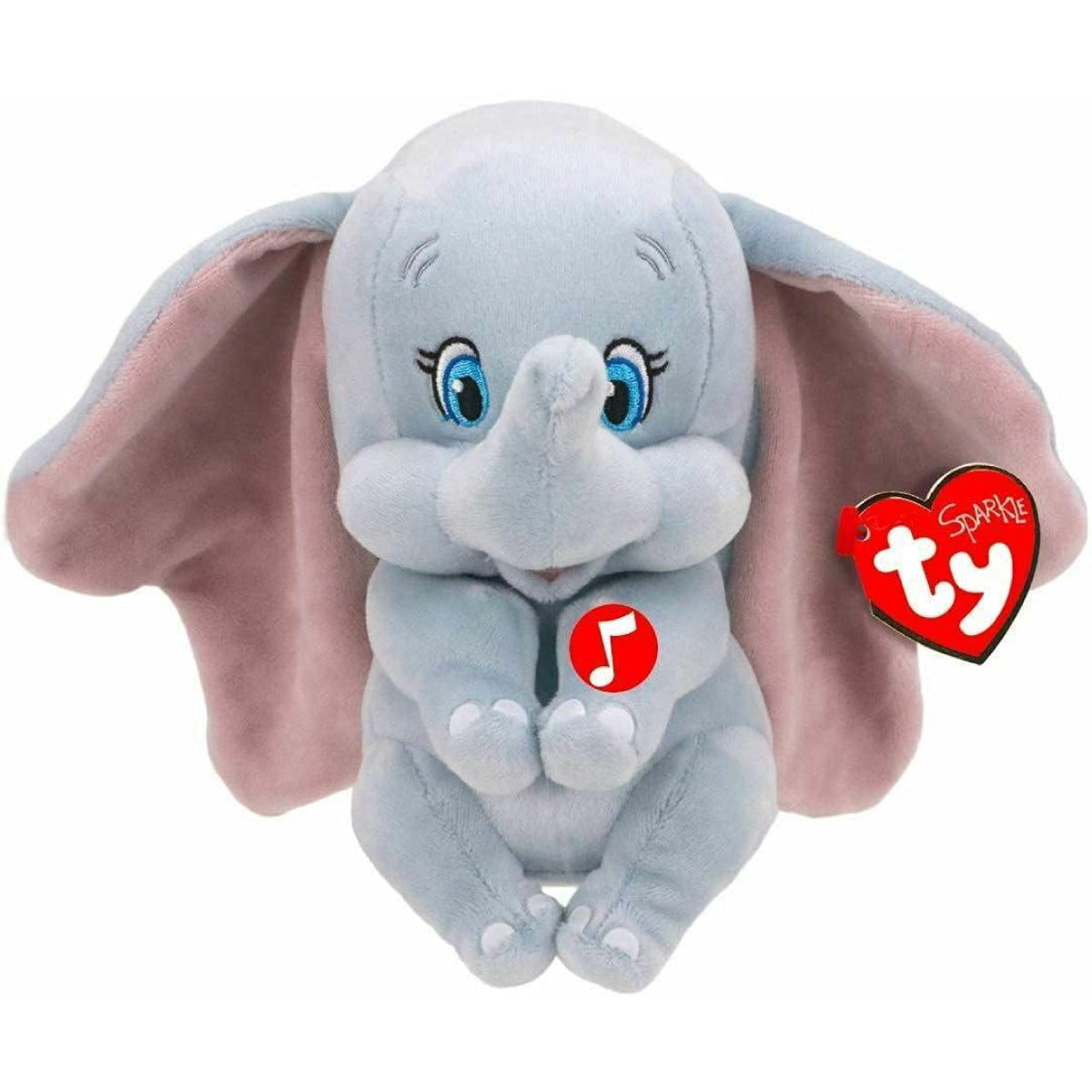 dumbo con suono - peluche 20cm - sparkle