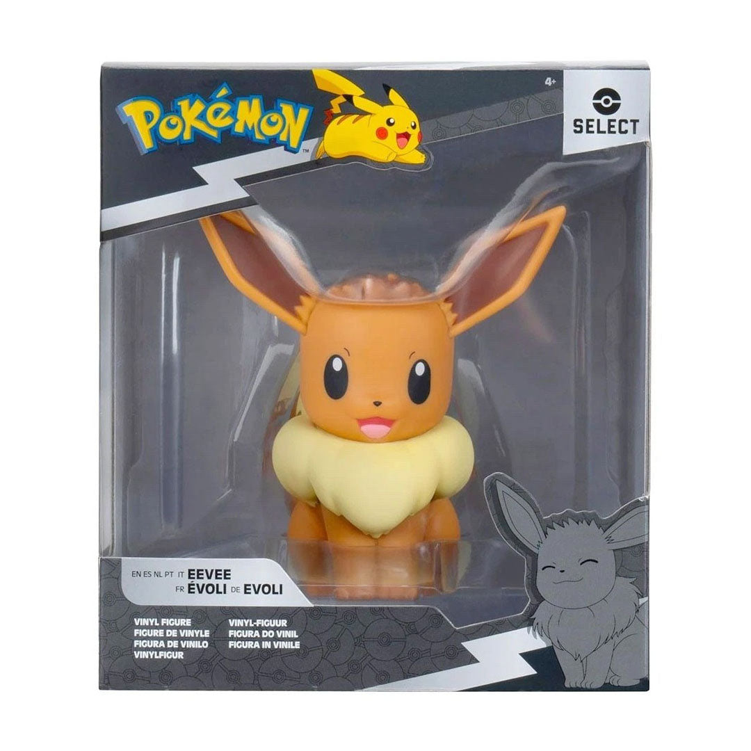 pokémon - select - eevee - figure in vinile 12cm