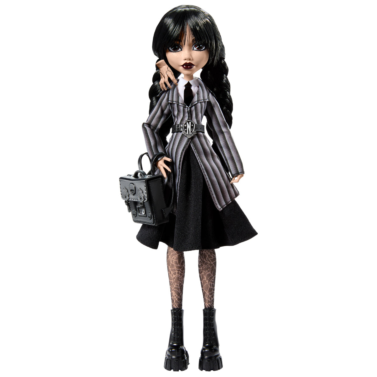 monster high - mercoledì addams - bambola fashion