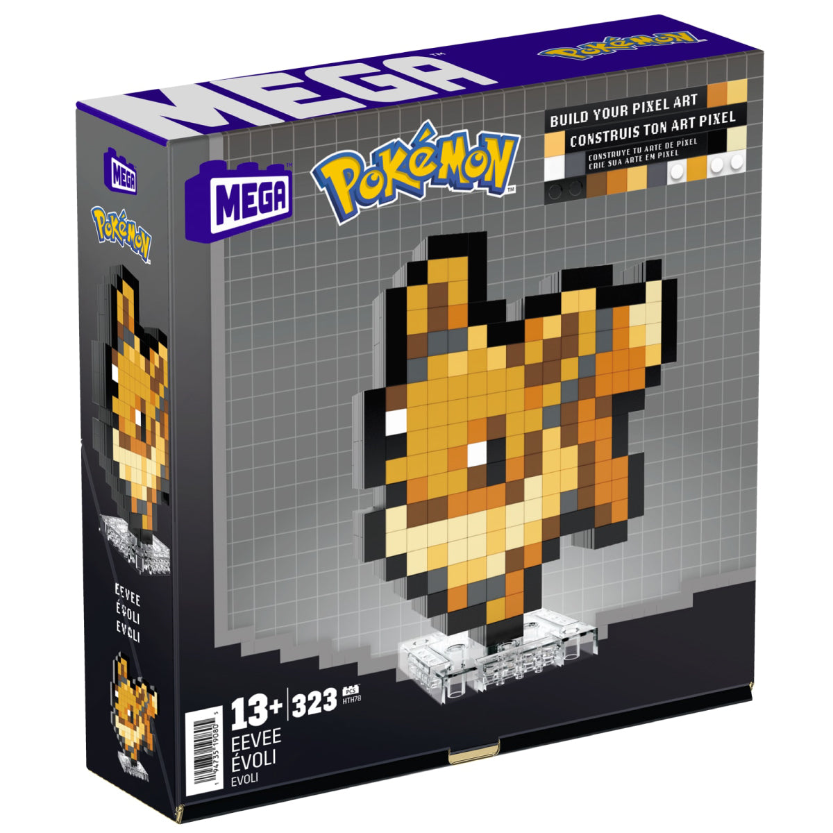 mega pokémon - pixel art - eevee