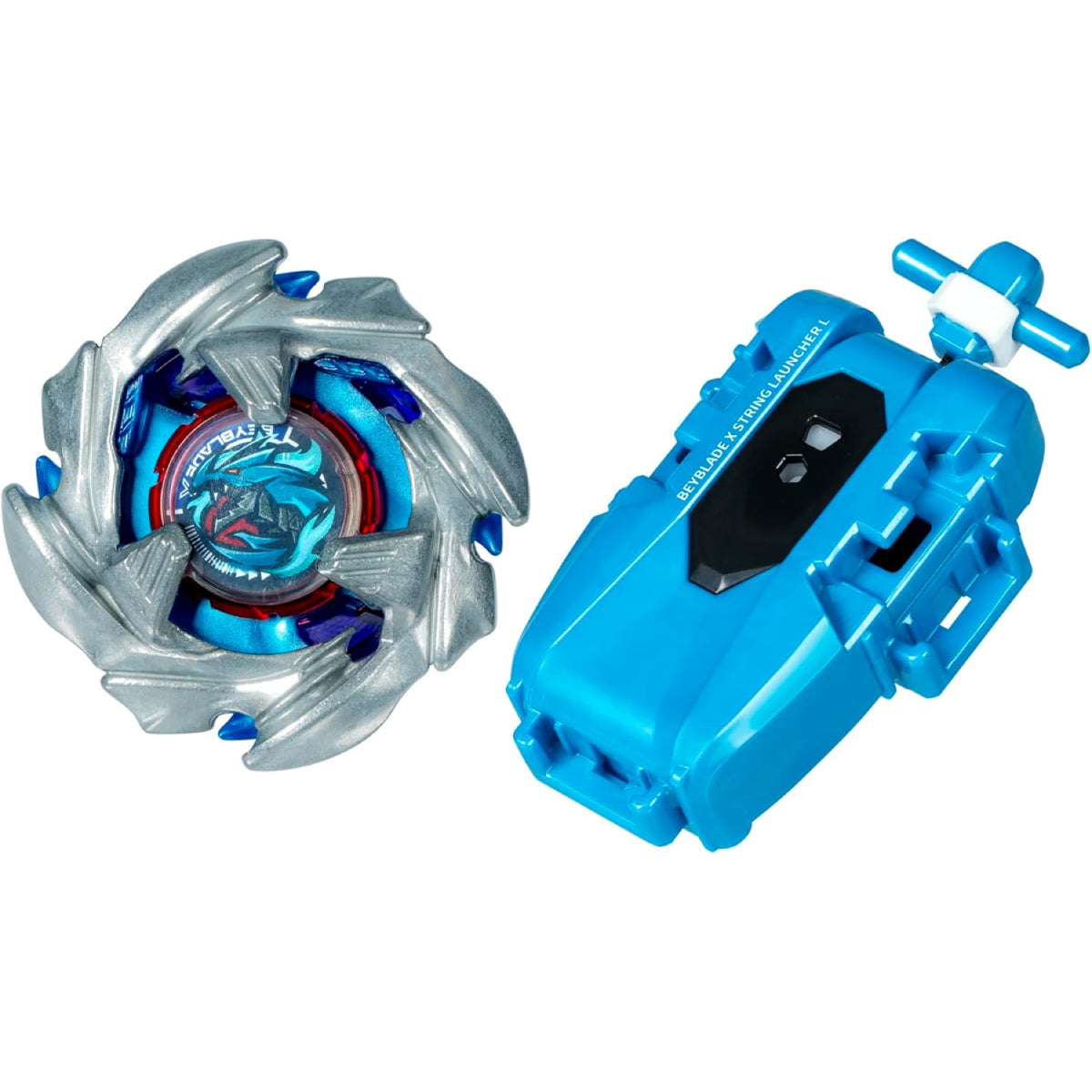 beyblade x - cobalt dragoon 2-60c con deluxe launcher