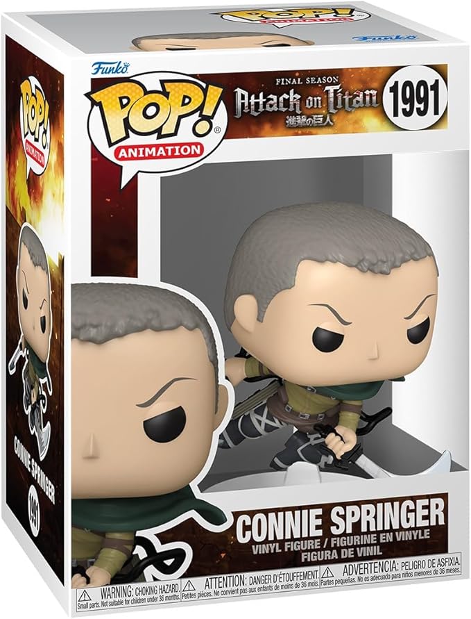 attack on titan - connie springer 9cm - funko pop! 1991