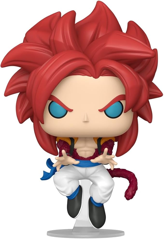 dragon ball gt - gogeta super saiyan 4 di 9cm - funko pop! 2074