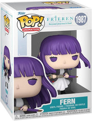 frieren: oltre la fine del viaggio - fern 9cm - funko pop! 1987