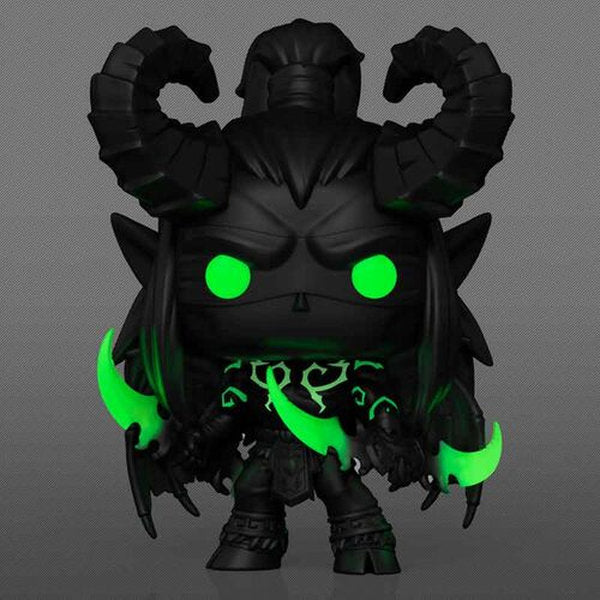 world of warcraft - illidan 9cm - funko pop! 1101 chase