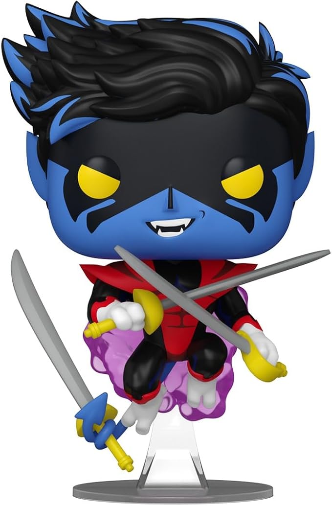 marvel: x-men - nightcrawler (1997) 9cm - funko pop! 1538