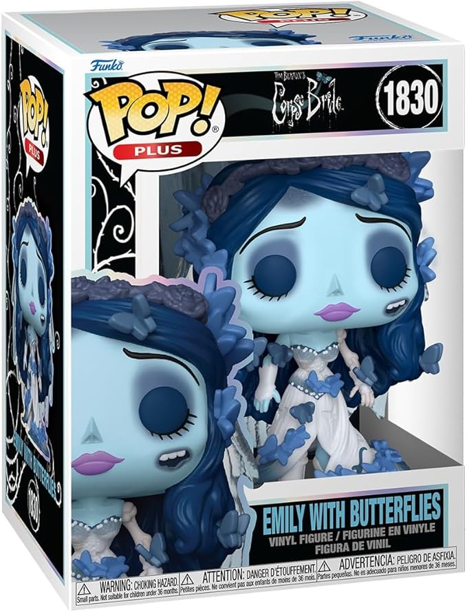 la sposa cadavere: emily with butterflies 9cm - funko pop! 1830