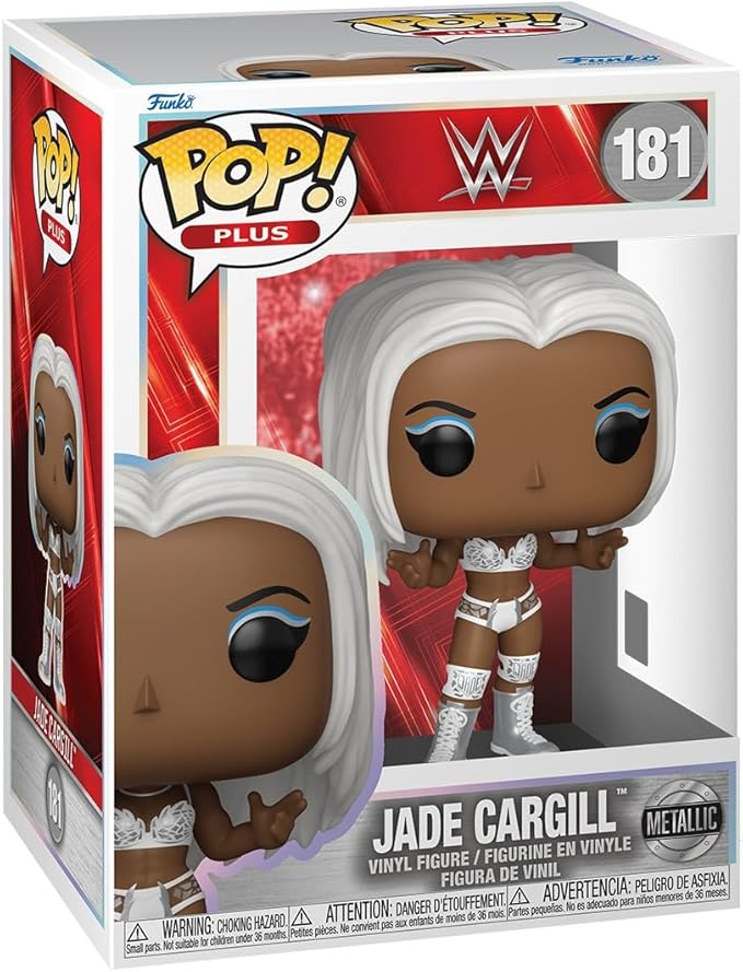 wwe - jade cargill (mt) 9cm - funko pop! 181