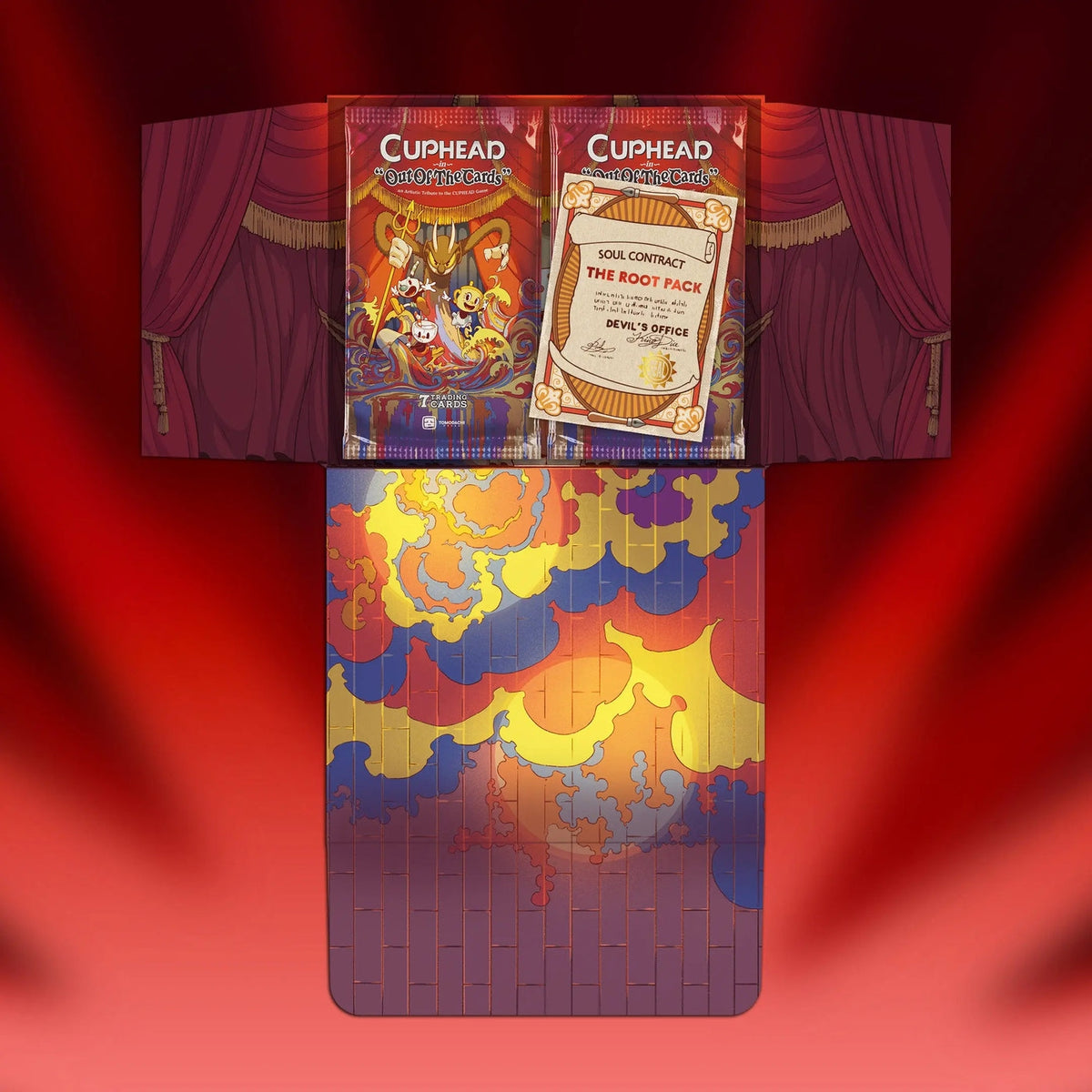cuphead - out of the cards - box (20 buste)