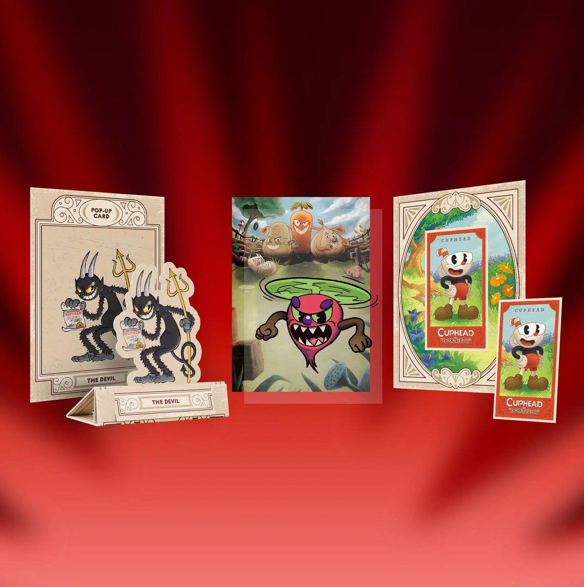 cuphead - out of the cards - box (20 buste)
